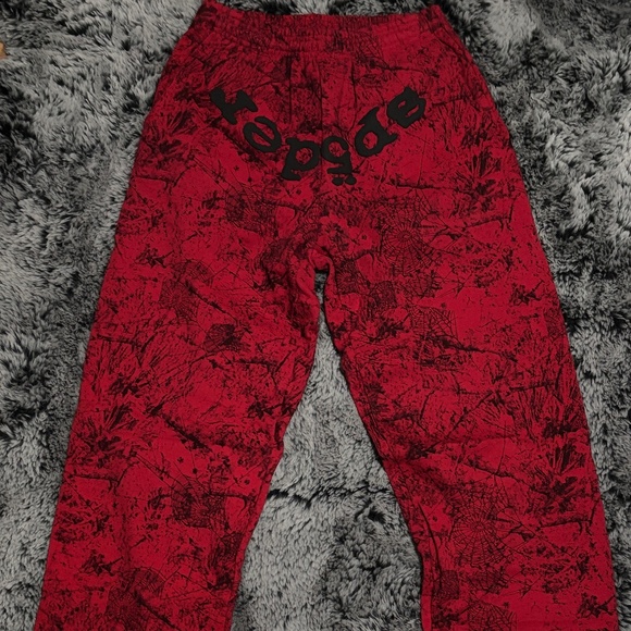 OG Red Tree Camo Sp5der Sweatpants S & M